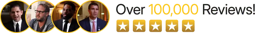 Over 100,000+ 5-Star Reviews